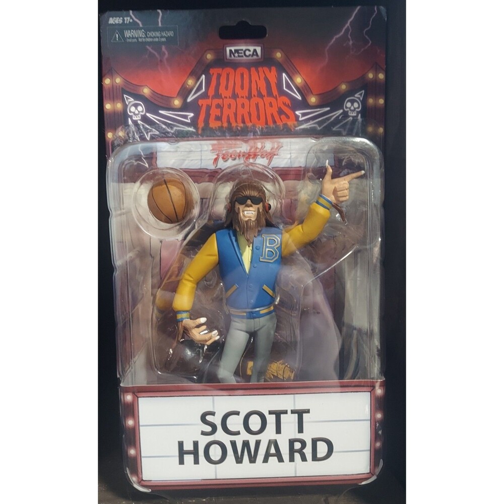 NECA Toony Terrors Teen Wolf Scott Howard 6” Inch Figure Horror Collectible